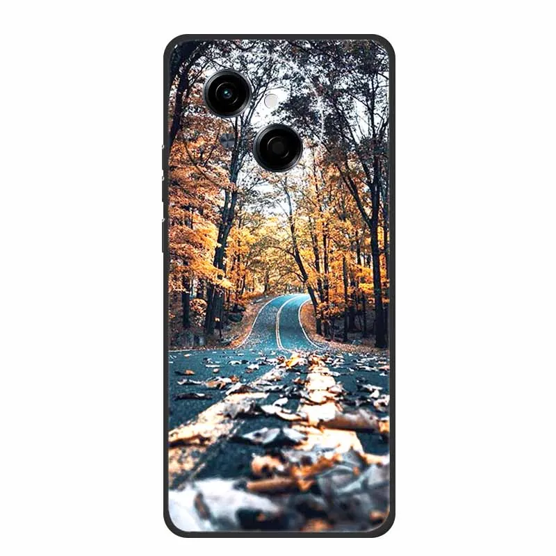 Tecno Spark Go1S Black Silicone Soft TPU Back Cover Case