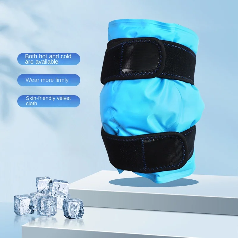 Knee Pad Cold and Hot Compress Nylon knee pad ice pack Gel ice film Soft and flexible pack for post-injury use
