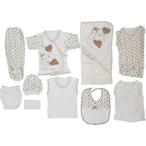 

Webombinoo rabbit 11 piece newborn hospital exit set
