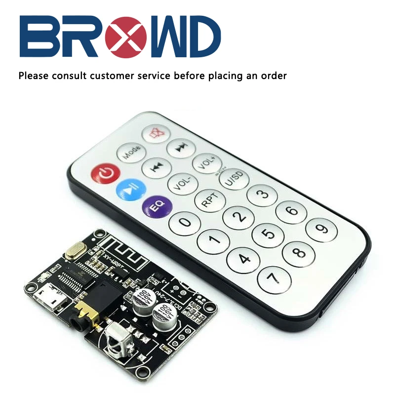 XYWRBT Bluetooth 5.0 Decoding Board Stereo Bluetooth Audio Module Wide