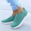 Fashion Women Flats Footwear Flat Shoes Slip On Nurse Shoes Outdoor Sock Sneakers Women Loafers Retro Ladies Shoes Plus Size