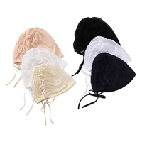 Casquettes Turban de couleur unie pour femmes musulmanes, maille intérieure, Hijab, sous-écharpe extensible islamique, Bonnets, enveloppes de tête, foulards d'été 
 ﻿ 3