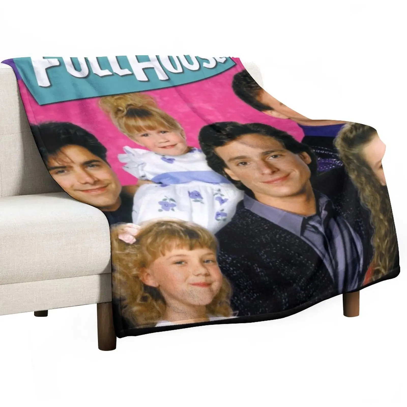 

Full House Drama Series Throw Blanket Bed linens Blanket Sofa Dorm Room Essentials