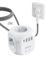 Flat plug 2M 3U1C