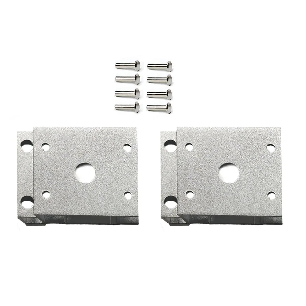 2 Stück Campingtisch für IGT-Tisch, teleskopische Beinbefestigung, silberner Verbinder aus Aluminiumlegierung, silbernes Scharnier, Ersatz für praktisches Zubehör – Detail 15