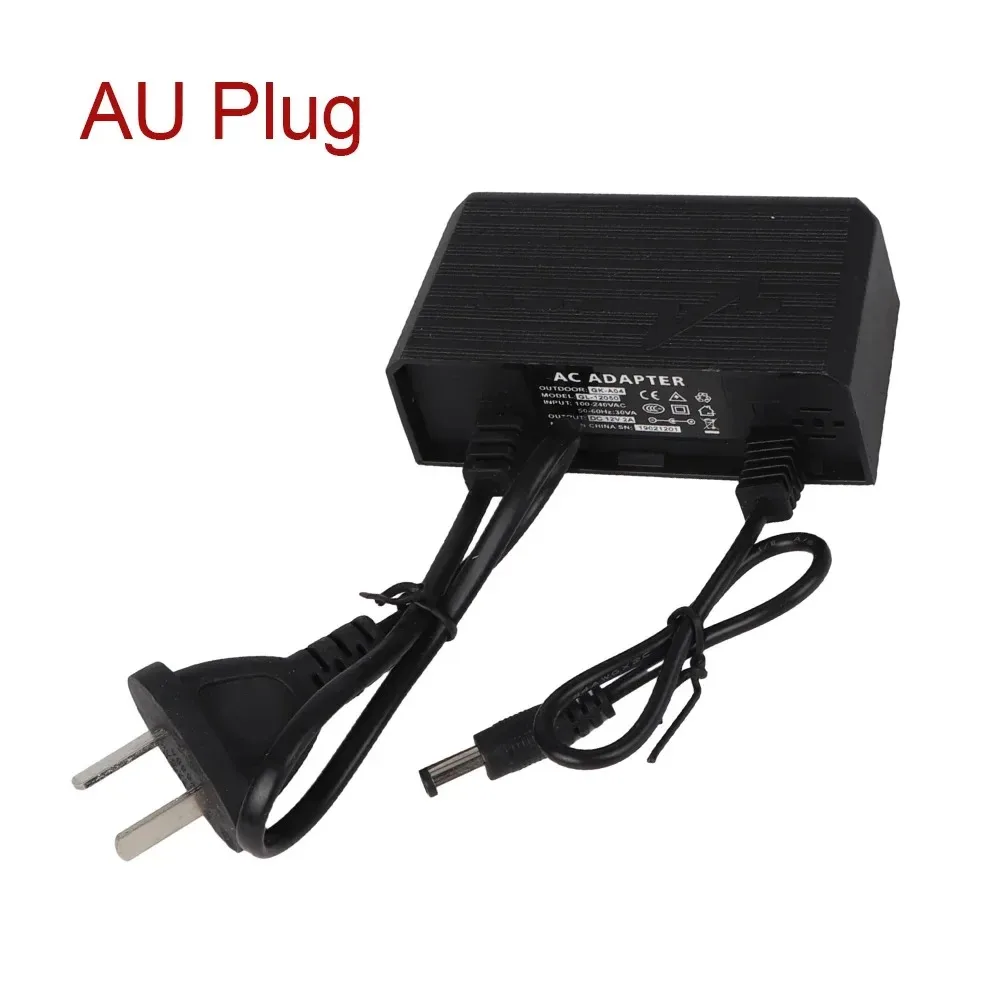 Qualified CCTV Power Supply Adapter AC 110-240V to DC12V 2A Plastic Power Supply