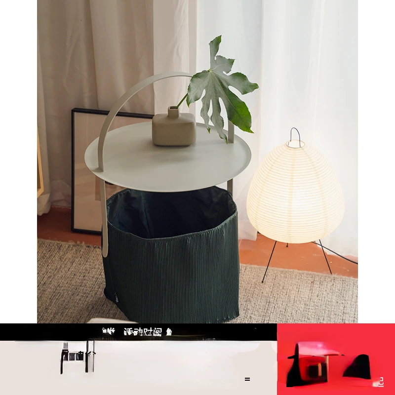 

Squeak bag coffee table modern simple small living room portable creative multifunctional waterproof storage box coffee table