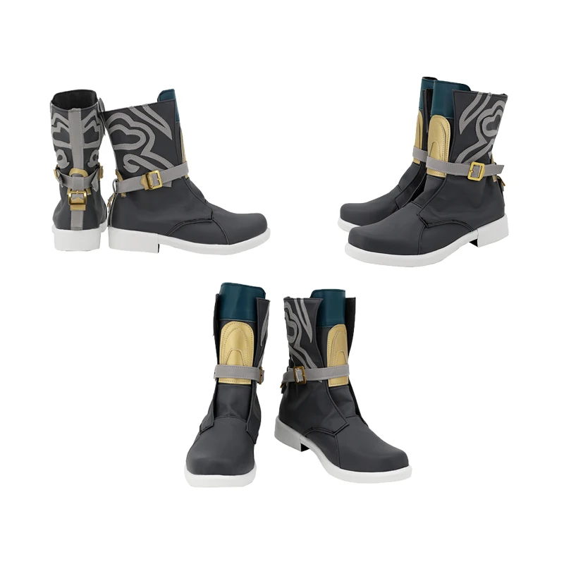 

Game Honkai Dan Heng Cosplay Anime Men Shoes Long Boots Women Costume Accessories Halloween Party Outfits Props Custom Made