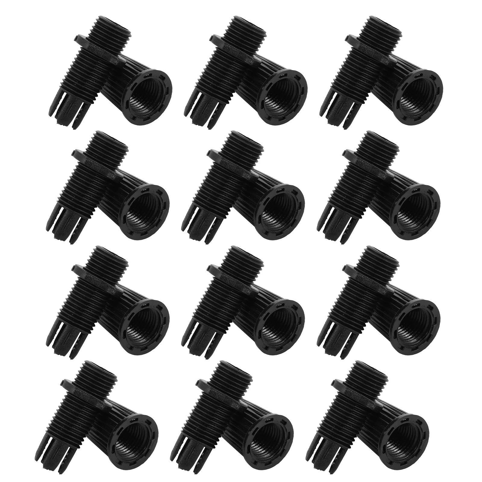 

100 Pcs Lock Wire Chandelier Buckle Cable Gland Black Lamps Strain Relief Connector Plastic Connectors Fastener Cord Grips