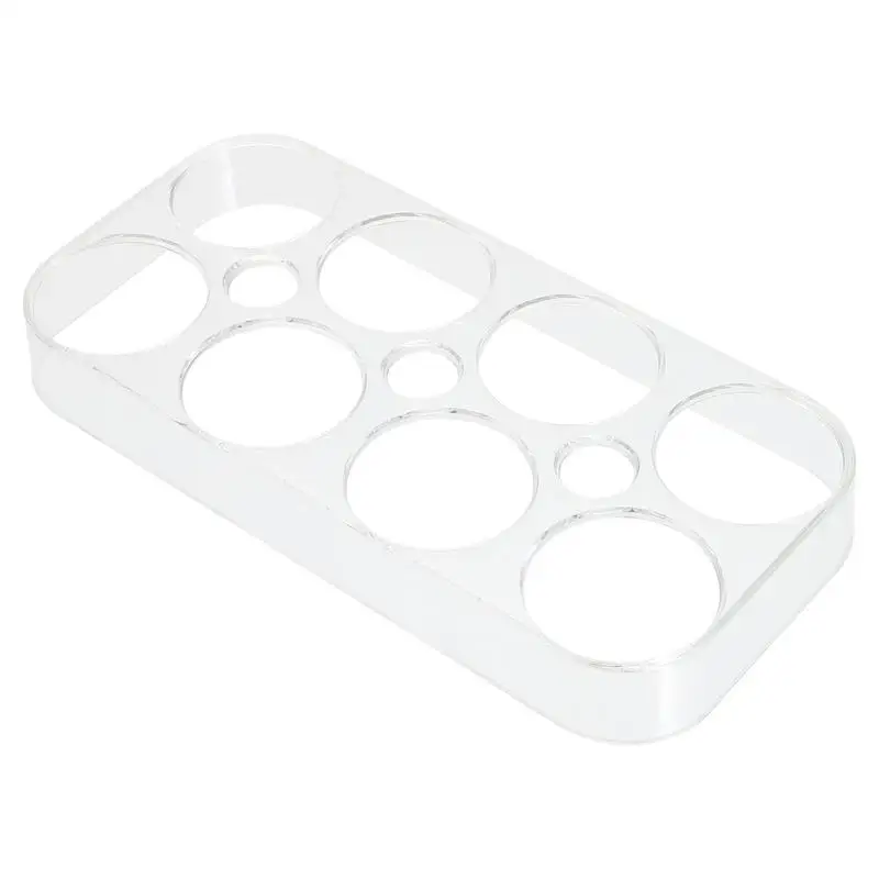 Kitchen Box Holder Tray Transparent Storage Bin Containers for Food Box Holder Dispenser Tray 6/8 kitchen storage container