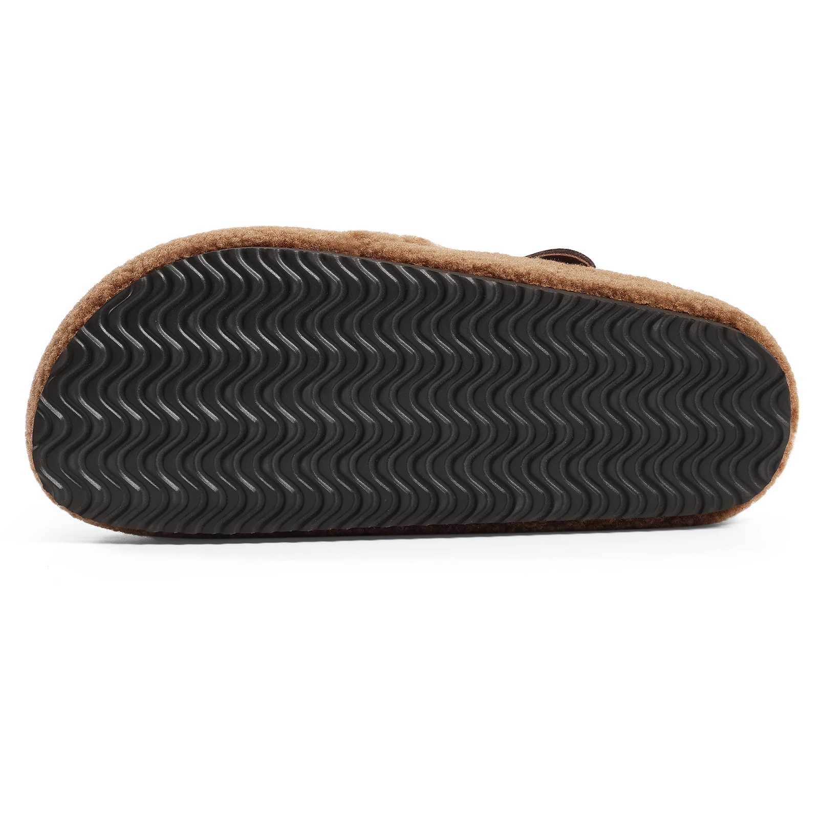Women's Fluffy Slippers With Arch Support And Adjustable Buckle_voghion.com