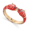 Unique Design Animal Style Statement Cuff Bracelets Bangles for Women Fashion Enamel Colorful Luxury Bracelet Bangle Jewelry 3