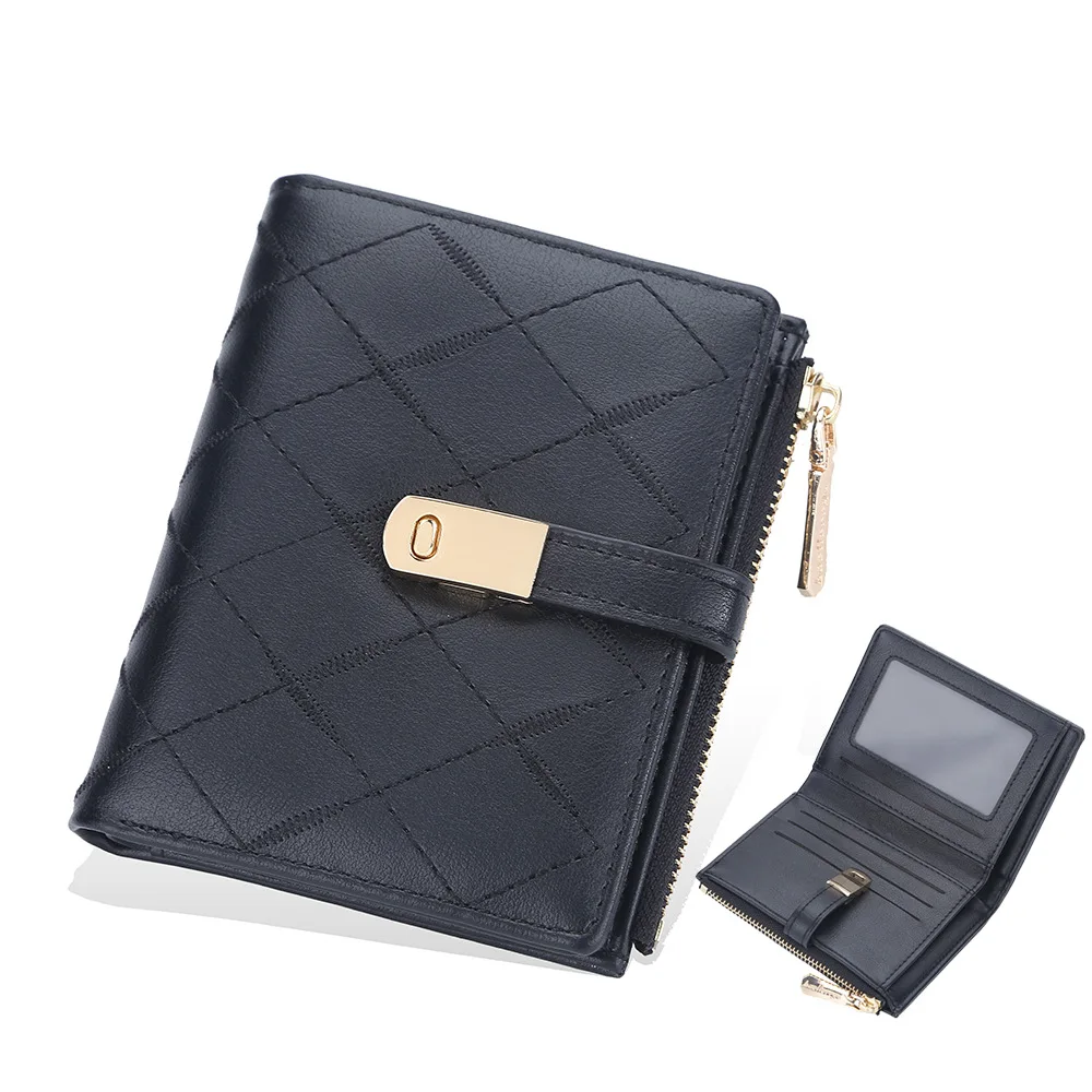 Baellerry Wallet Women PU Leather Purses Ladies Slim Wallets Small Coin  Pocket Card Holder Mini Money Bag Women's Fold Wallet - AliExpress