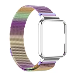 Banda Magnética Elegante y Protector de Carcasa - Pulsera de Metal Premium y Cubierta de Banda
