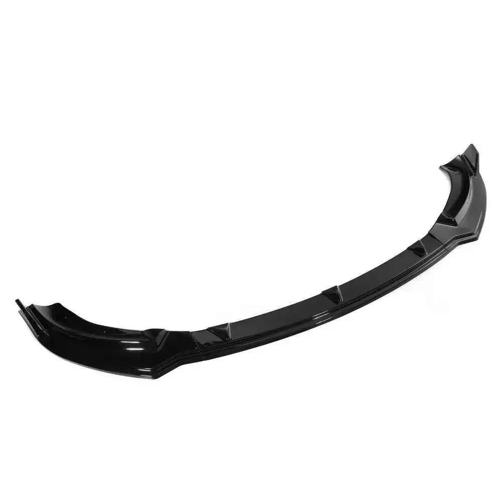 For Tesla Model Y-Carbon Black Front Lower Bumper Lip Spoiler Car Modification Body Kit Bumper Diffuser Protector