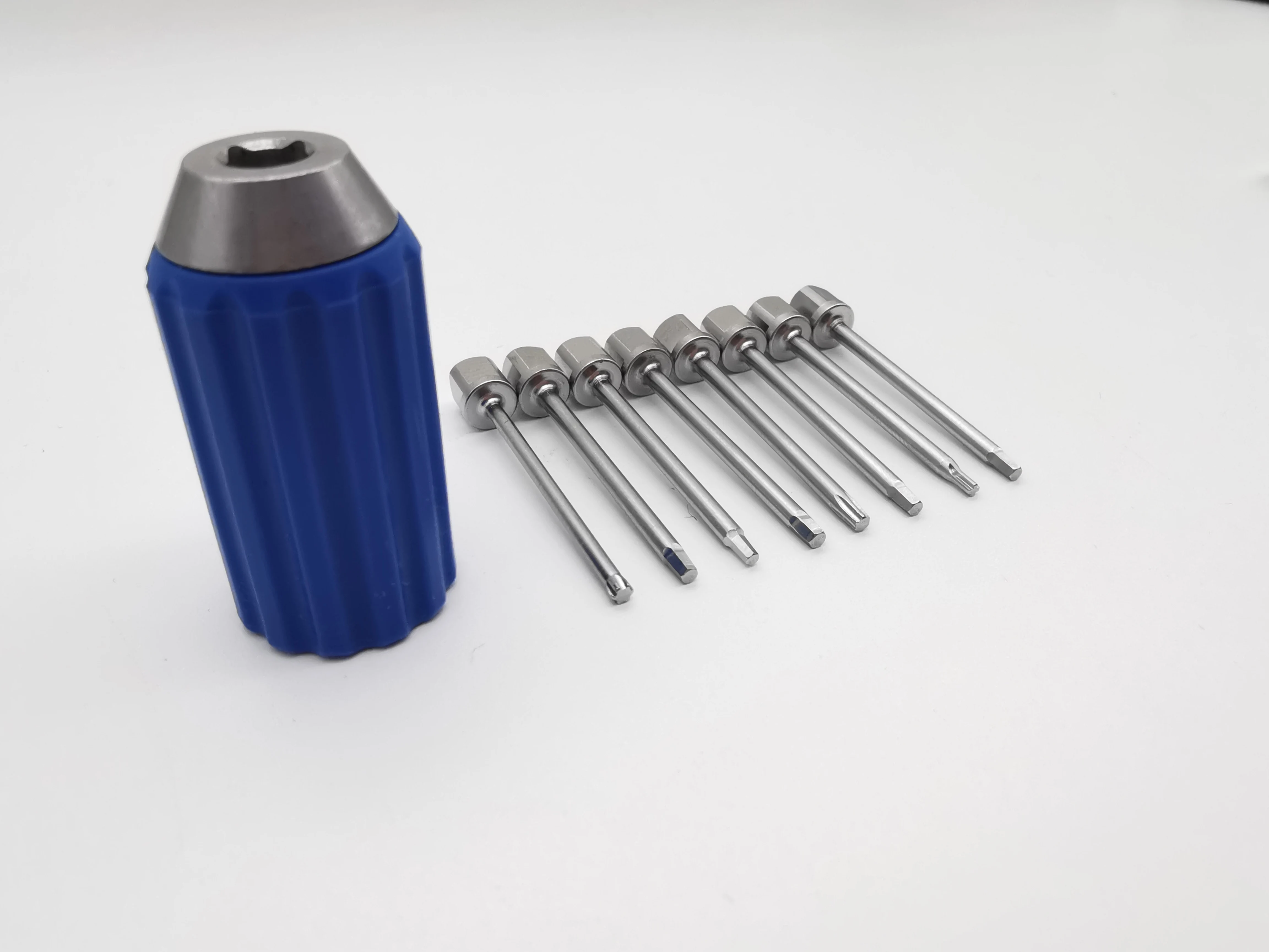 Dental Torque Lab Screwdriver Tungsten Carbide Technician Osstem Dentium Nobel Ankylos ABT Detachable Screw Driver