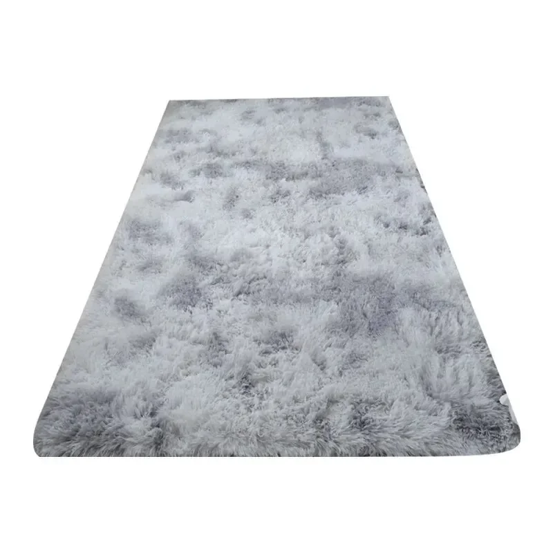 Silk Wool Floor Mat Bedroom Bed Rug Home Scandinavian Style Living Room Girls Room Long Hair