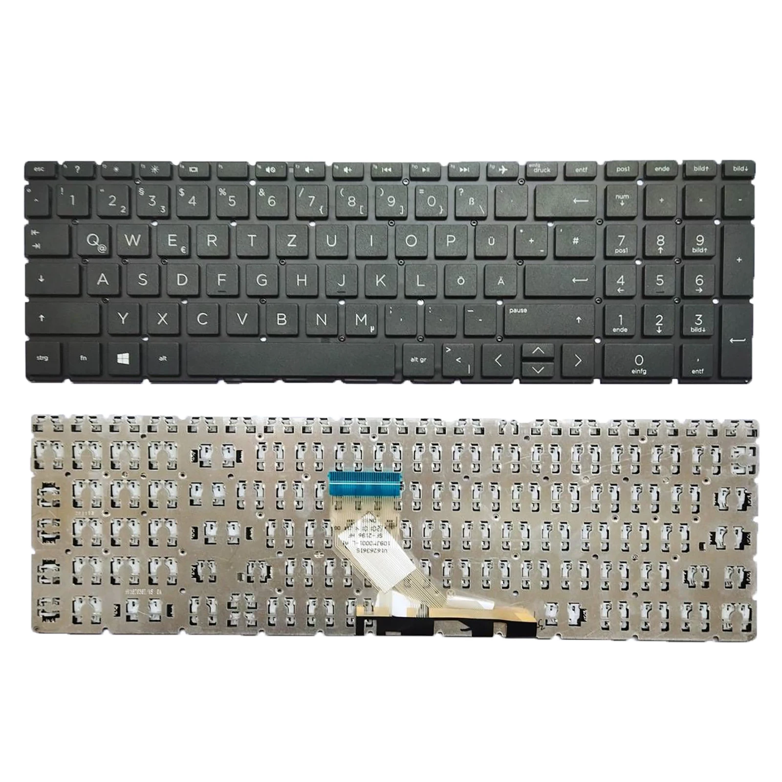 

New For HP 15-da0032wm 15-da0012dx 15-da0079cl 15-da0032nr Laptop Keyboard GR Black