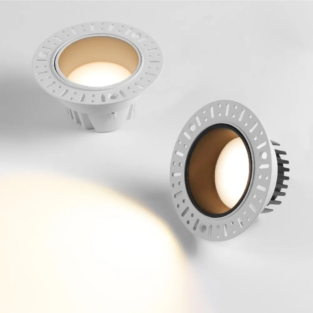 LED Downlight Recessed Ceiling Spotlight Ceiling Lamps LED Recessed Spot Light Borderless Downlight Living Room Spotlight 7.5CM 9.5CM Hole Downlight Minimalist Bedroom Light