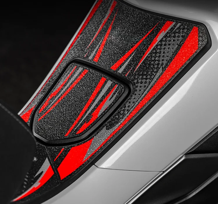 Per Zontes 350D 350 D Pad Serbatoio Gas Serbatoio Cuscinetti Di Trazione Manopole Serbatoio Carburante Adesivi Decorativi Laterali Decalcomania Protet