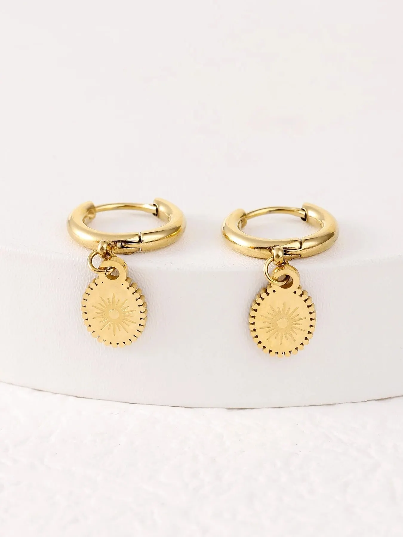 Stainless Steel Non-Tarnish Starlight Minimalist Earring For Women Gift