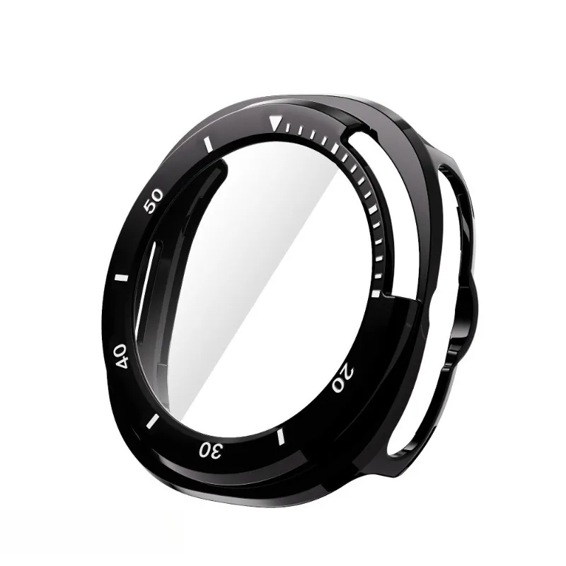 Universal Protective Watch Case with Integrated Scale Tempered Film