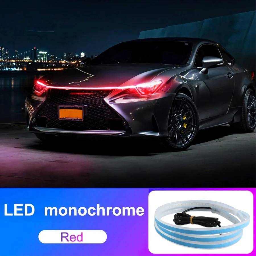 ตัวเลือกสินค้า ไฟ LED DRL ยืดหยุ่น กันน้ำ สำหรับรถยนต์