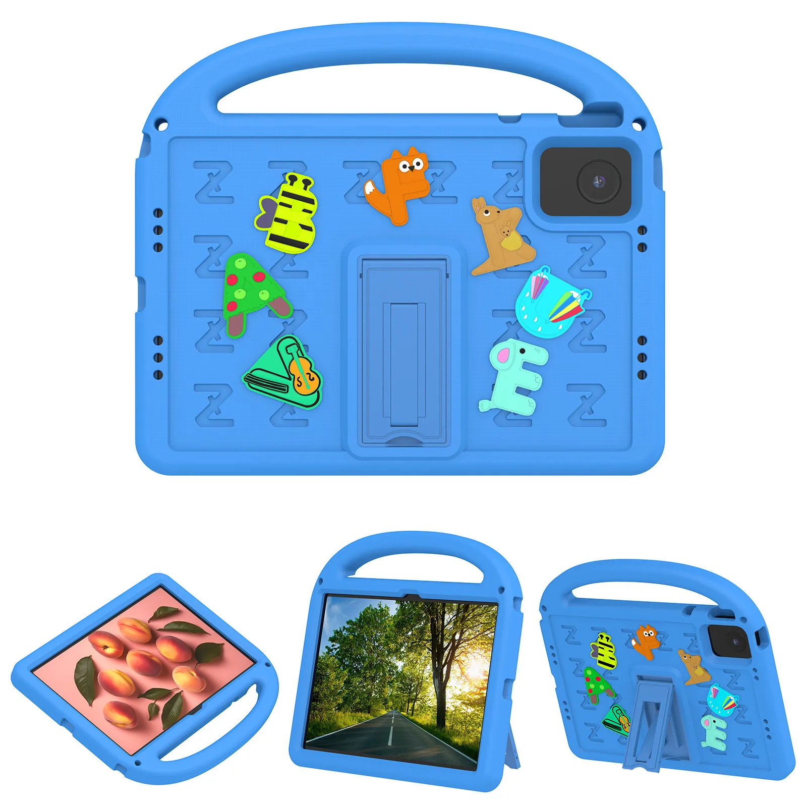 Just in Case Lenovo Tab M11 Kids Cover Blauw | | Tablet hoesjes