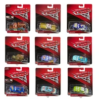 Disney Pixar Cars 3 Cast 1:55 Scale Die Vehicles Alloy Car Models Lightning McQueen Jackson Storm Mater Tex Dinoco Boys Car Toys 1