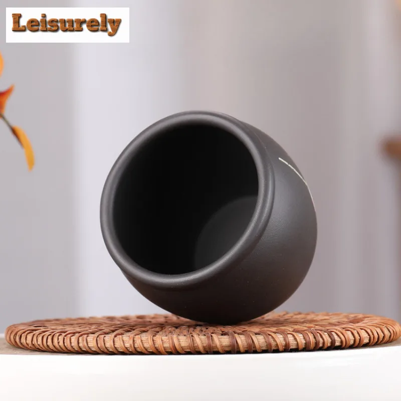 180ml Yixing Zisha Koi Fish Tea Pet Elegant Lucky Model Tea Figurine Play Toys Tea Statue Ornaments Can Be Raised Collection