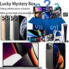

100% Electronic Lucky Mystery Box Blind Box Surprise Phone Computer Electronics Gift Novelty Random Hot Sell Item Mystery Box