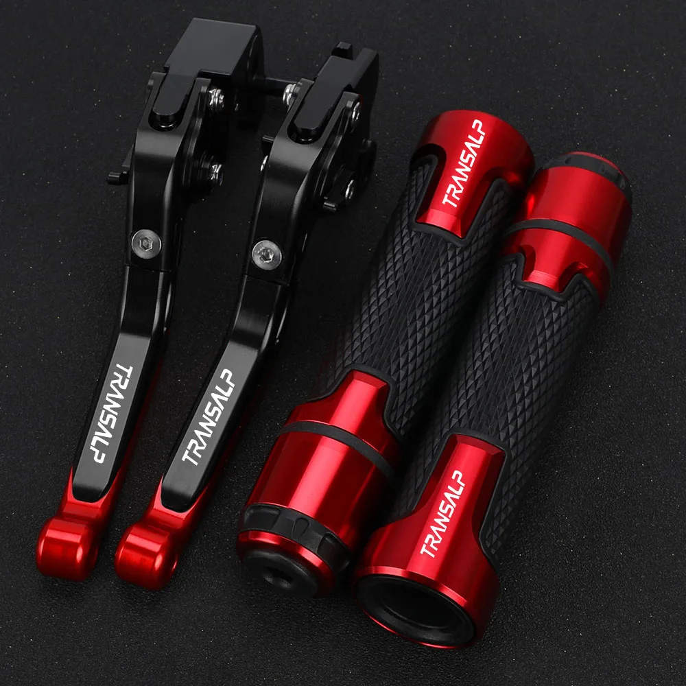 

For Honda XL 650 V Transalp XLV 650 2001-2007 2002 2003 2004 2005 2006 Moto Brake Clutch Lever 22MM Handlebar Hand Grips ends