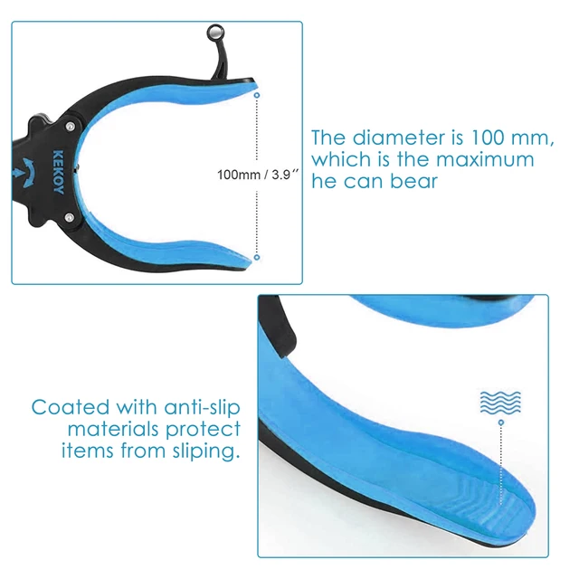 Összecsukható Alomválasztó Fogó, Könnyű 80 Cm-Es Grabber Szerszámot Az Ártalmas Megfogók 90 ° -Os Forgó Fej Csúszásgátló Állkapocs Mágneses Horog - Image 3