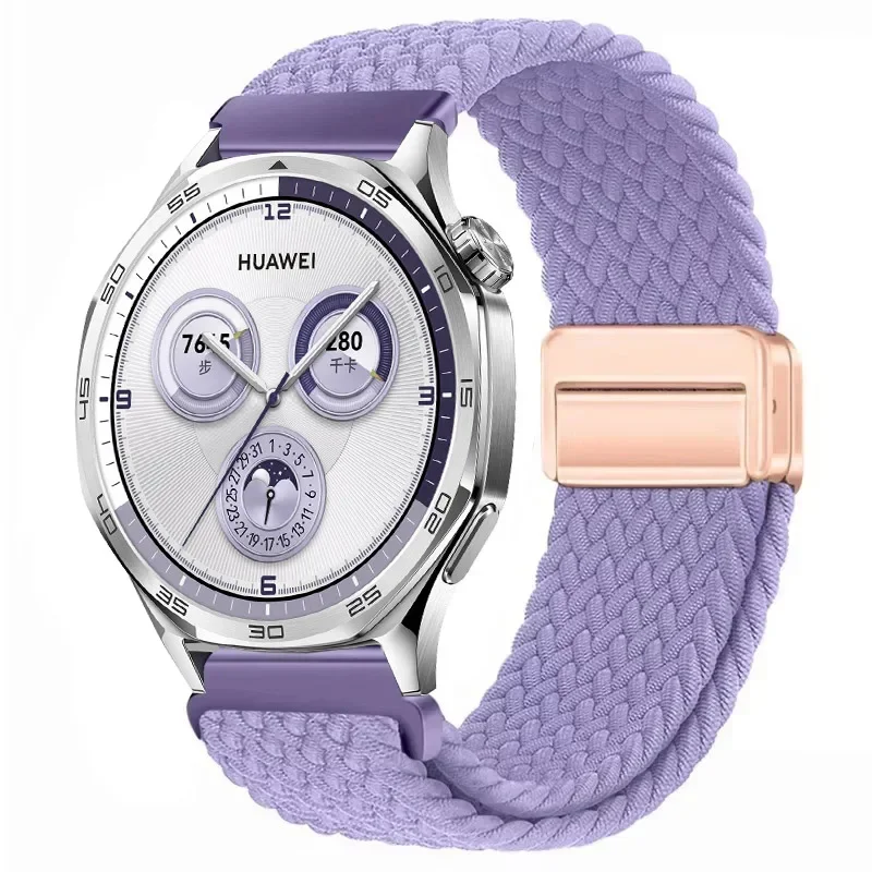 Braided Nylon Loop Strap with Magnetic Buckle 22/20mm