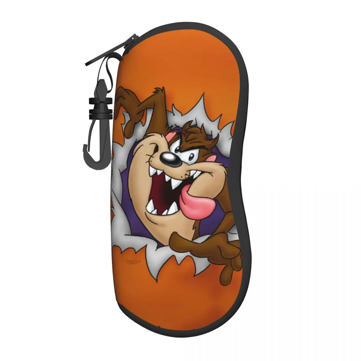 

Anime Tasmanian Devil Shell Eyeglasses Protector Cases Cool Sunglass Case Taz Cartoon Glasses Bag