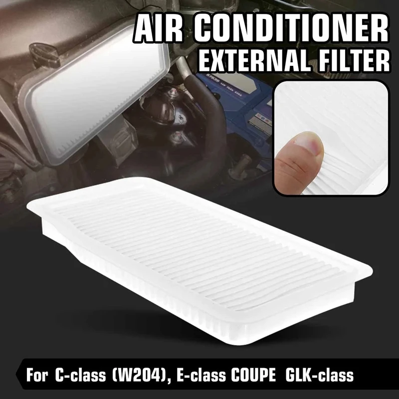 4X Airconditioner Externe Cabine Filter Voor Mercedes Benz W204 C E-Klasse Coupe Glk-Klasse GLK260 GLK300 GLK350 FT999