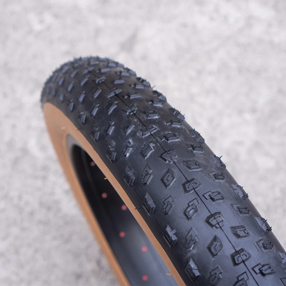 MTB 팻 바이크 타이어, 내구성 그립 4.0, 눈 모래 해변 라이딩 E-MTB, 모든 지형 팻보이 타이어, 60TPI 접이식 클린처, 20x4