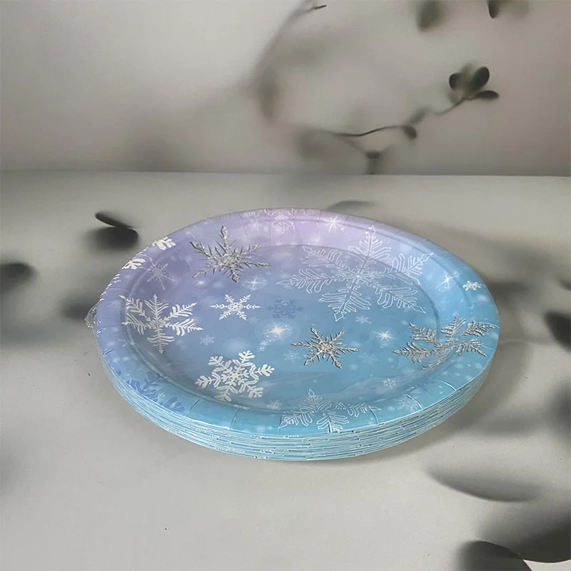 DINOMITE &trade; Disposable table plates,Disposable plates, tableware, food grade plates, thickened barbecue, household use