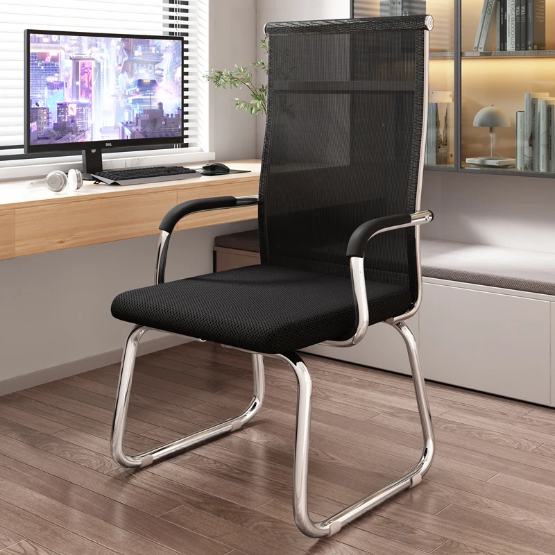 

Arm Rest Nordic Comfy Office Chair Mechanism Mesh Office Chair Support Back Rollers Cadeira De Escritorio Living Room Armchair