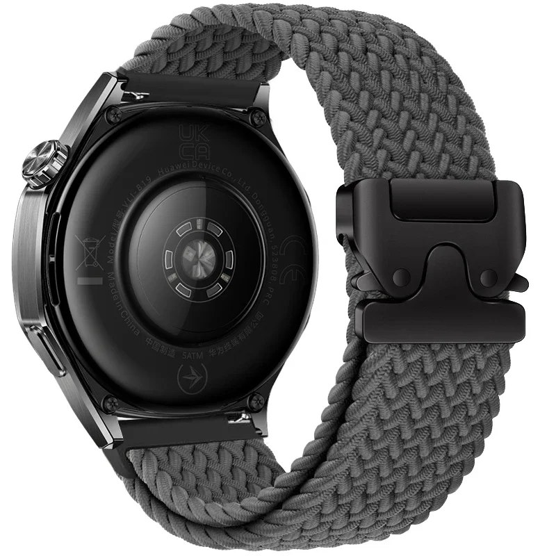 Braided Nylon Loop Strap – Versatile and Stylish Watch Bracelet, 22mm/20mm