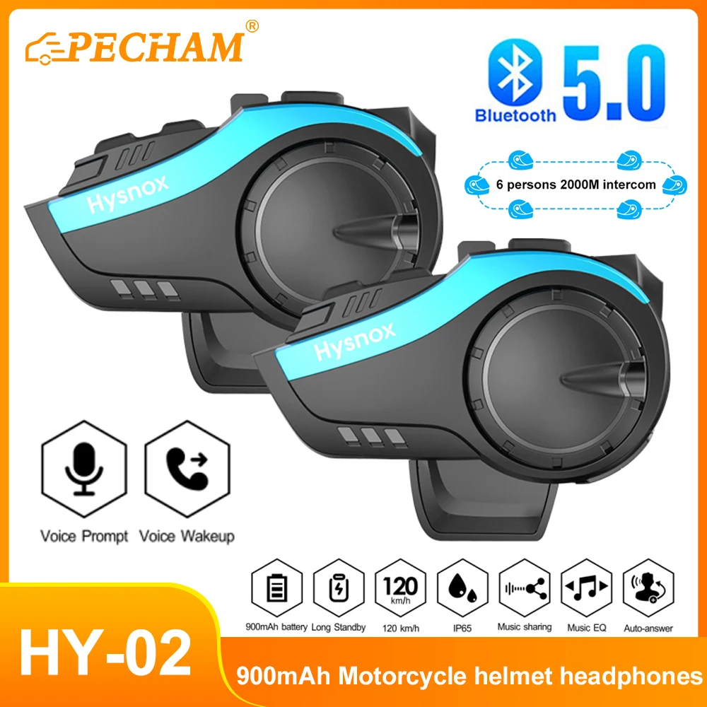 Bluetooth-гарнитура для мотоциклетного шлема, 900 мА ч, MP3, GPS