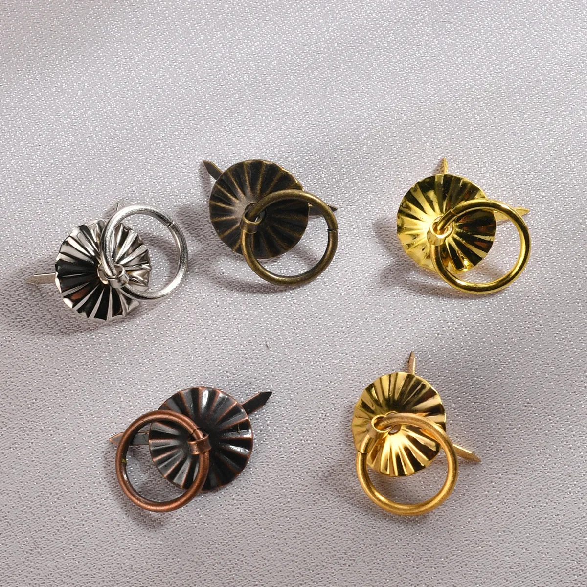 045 retro ring bronze lifting drawer handle single hole pull ring cabinet door single ring