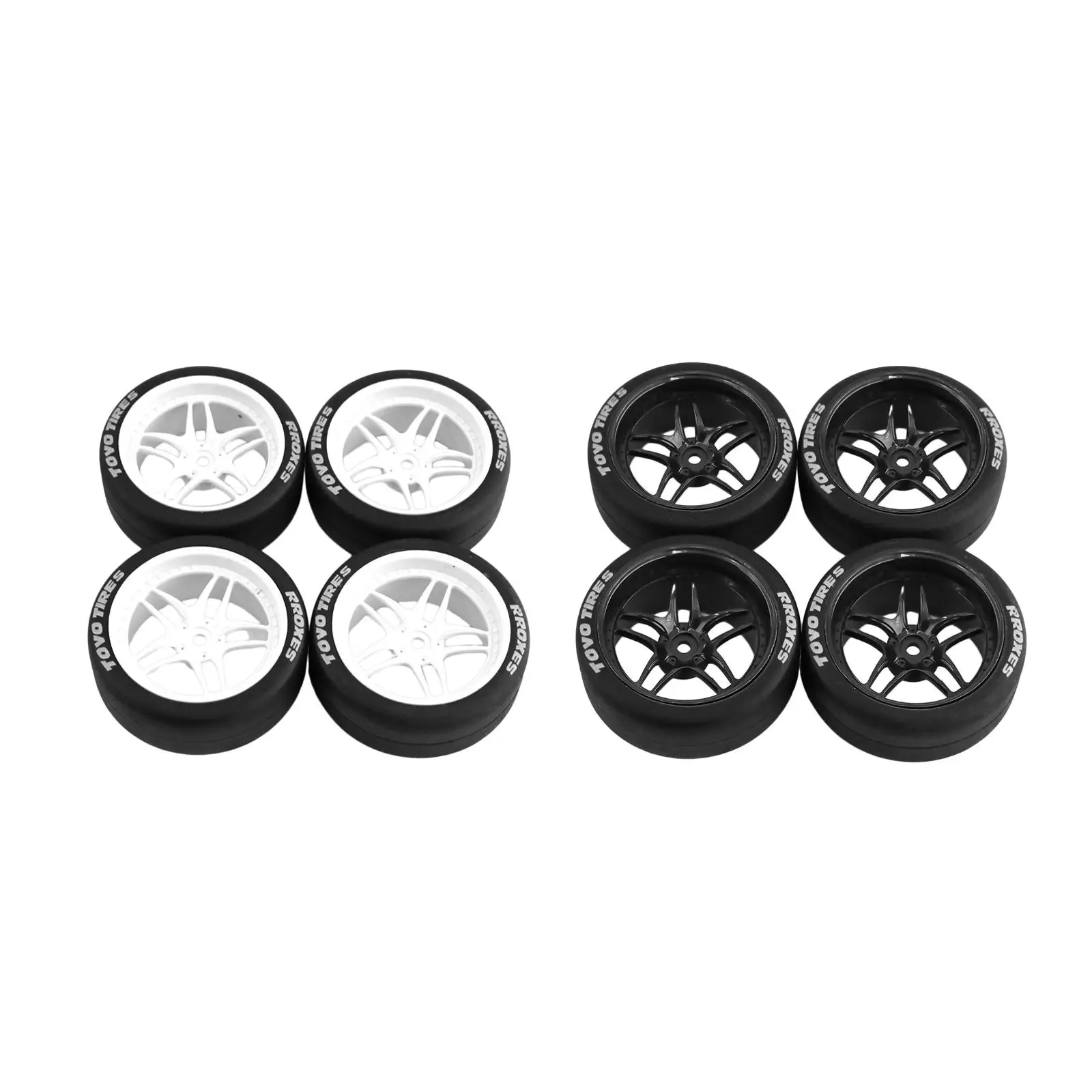 4 Pezzi Rc Car Rally Drift Pneumatici Pezzi Di Ricambio Durevoli Per Xv01 1:10 Scale Rc Touring Car Part Accessorio Riparazione