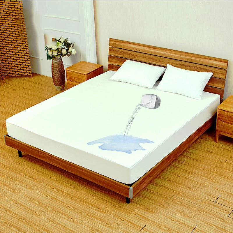 Bamboo-Fibe-Bed-Fitted-Sheet-Or-Pillowcase-Waterproof-With-Elastic ...