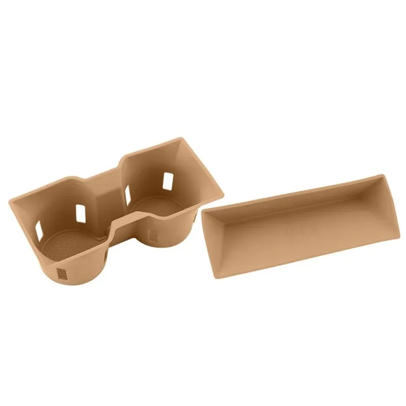 랜드로버 디펜더 110/90 개조 중앙 제어 무선 물컵 홀더 실리콘 미끄럼 방지 2025 수납 패드