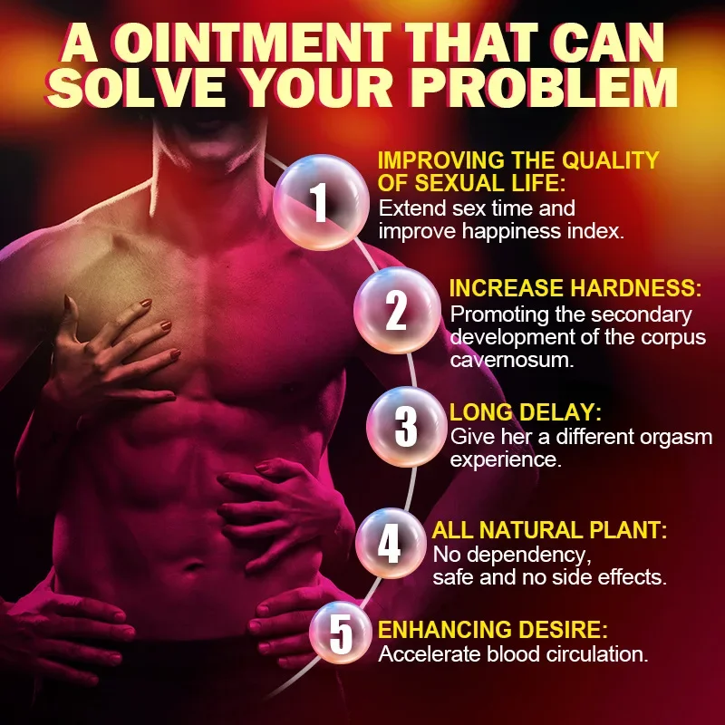 Delay Spray Lasting Long 60 Minutes Penis Sex Time Extend Erection Anti Premature Ejaculation for Men Enhanced Sexual Ability 4