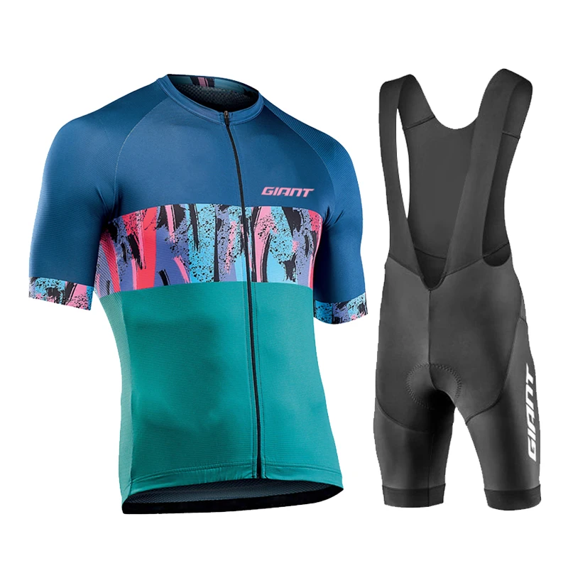 SummerTeam Cycling Jersey Set, MTB Maillot, Road Bike Shirts Suit, Bicycle Tops, Summer Clothing,