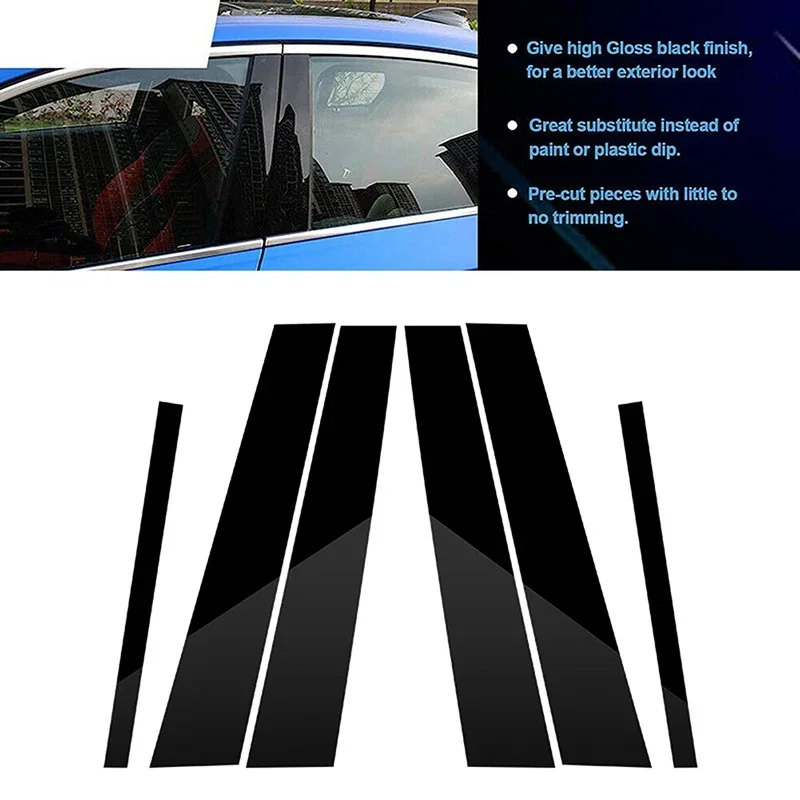 Car Door Moulding Trim Car Window Trim Window Door Cover Trim Car Window Pillar Posts Door Trims Cover for BMW 1-Series F20 2012 2013 2014 2015 Accessories Exterior Parts