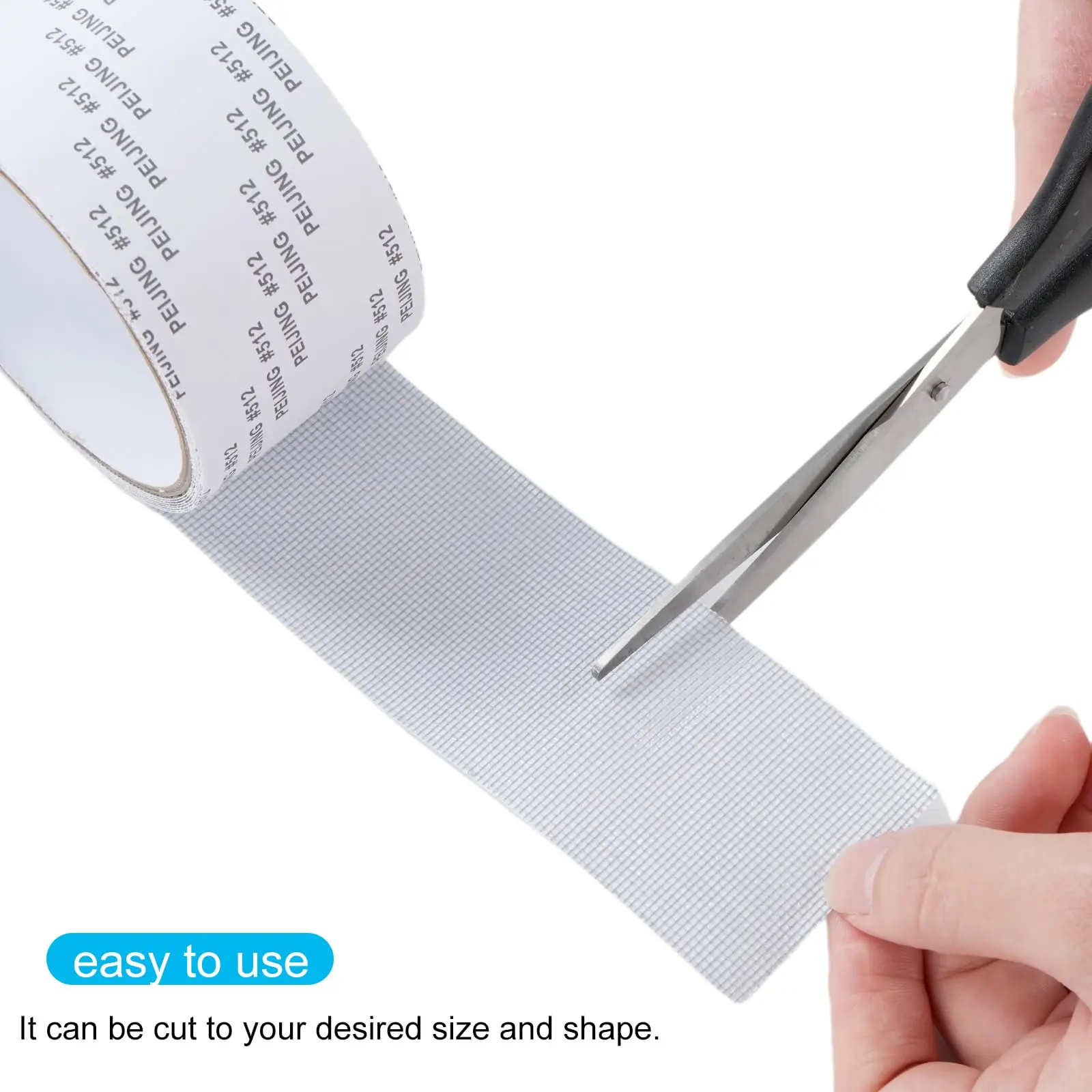 Window Screen Repair Tape Screen Rrepair Kit for Windows Doors Screen Strong Adhesive Fiberglass Screen Mesh Tape Anti Insect