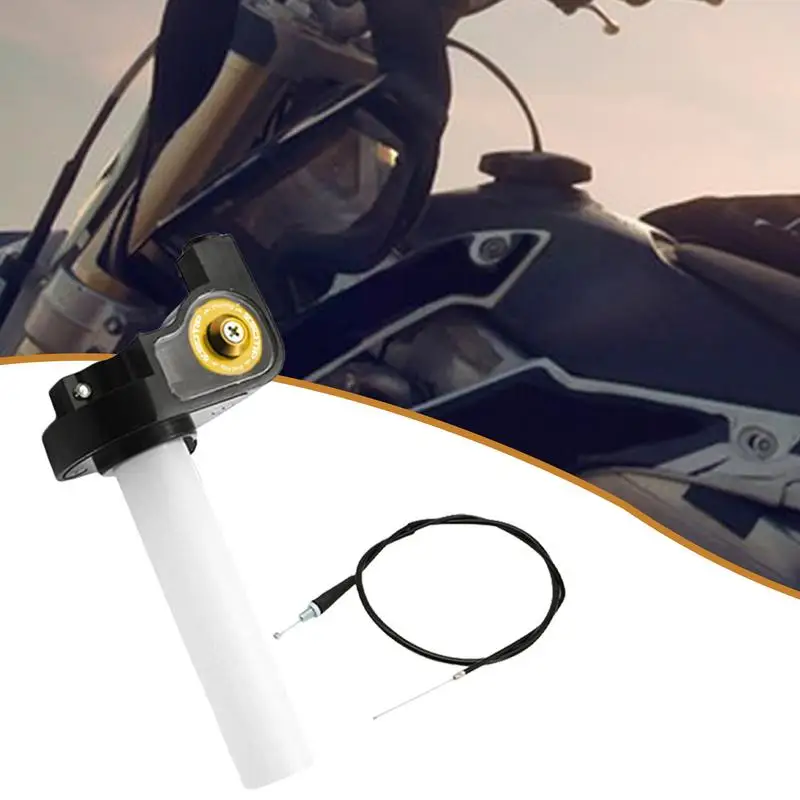 Motorcycle Throttle Grip Assembly Motorcycle Swivel Grip Handle Aluminum Alloy Accessories For Vintage Motorcycles